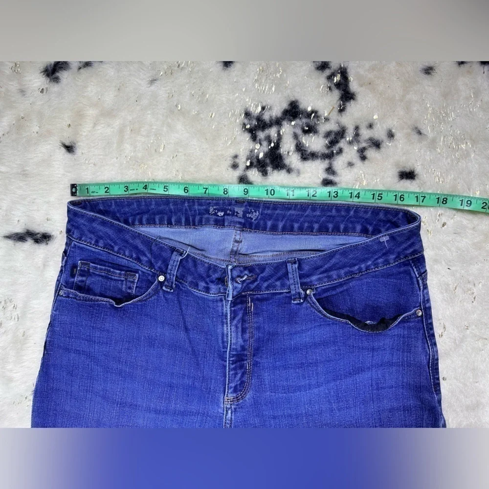 Lee Vintage Dark Wash Mid Rise Straight Leg Denim Jeans Size 22